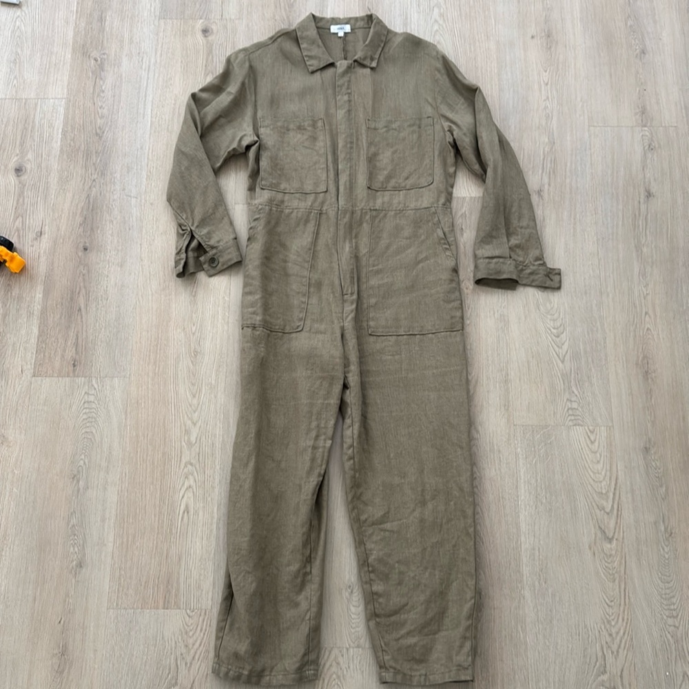 OZMA Eva Linen Jumpsuit